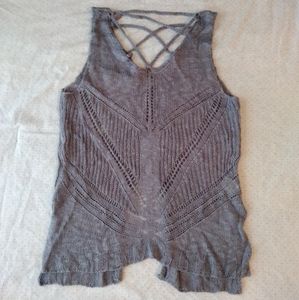 Umgee Knit Open back Top